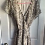 Abercrombie & Fitch  Elegant Snake Print Wrap Dress Photo 0