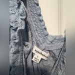 Eyeshadow Textured Blue Tank Top Photo 1