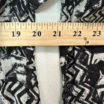 Boemo Women's Black & White Aztec Print Blouse Sample Sz S Boho Indie Y2K Earthy Photo 6
