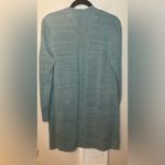 Soft Surroundings Cozy Teal Long Cardigan Size Medium Photo 5