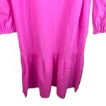 Lilly Pulitzer Laylee Bubble Gum Pink Womens Midi Tiered Dress Size Medium NEW Photo 2