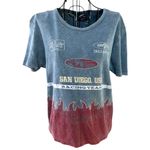 Urban Outfitters San Diego Racing Baby Tee Gray Size XXXL NWT Photo 5