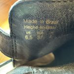 ALDO  Womens Noassa Heeled‎ Sandal, Black Leather, 6.5 Photo 5