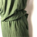 CAbi Loden Green Simple Playsuit Sleeveless Jumpsuit XS #5372 Photo 3