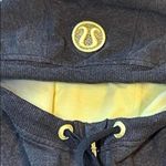 Lululemon RARE! Athletica Full Zip Hoodie Heathered Black/Grey/Yellow Size 6 Photo 2