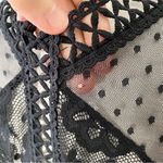 Boutique  Embroidered Lace Kimono Duster Top Photo 7