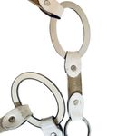 Metal Loops Novelty Belt Silver Photo 3