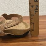 Vionic “Amber” Beige Cork Slingback T-Strap Sandals Size 7 Photo 5