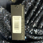 NEW  Dresses Sachin & Babi Midnight Bella Sequin Formal Gown Photo 13