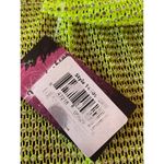 SEXY Diamante Bikini in Lime Green Skimpy Thong Triangle NEON NWT NEW One Size Size M Photo 3