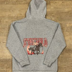 NWOT Western Woman’s Grey Graphic Hoodie Gray Photo 0