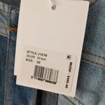 Ganni NWT Two Tone Cutline Blue Denim Midi Dress Photo 7