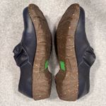 El Naturalista Yggdrasil Women's Blue Leather Clogs Size 8.5 Slip Photo 5