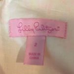 Lilly Pulitzer  Janice Shift Dress Resort White Sun Kissed Pink Yellow Sz 2. Photo 6