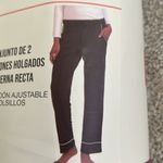 Lucky Brand  Women's 2-Pack Lounge Pants, Black/Pink Dot, Size M, NWT Photo 7