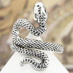 Snake Ring Silver Photo 0