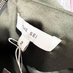 NEW The SEI Curved Top Boned Strapless Bustier Tank Top Army Green 2 Photo 1