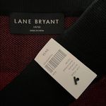 Lane Bryant NWT 14/16 Black & Red Buffalo Plaid Sweater Knit Midi Pencil Skirt Photo 2