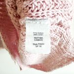 Madewell  Open Knit Cotton Linen Blend Sweater Size M Photo 7