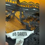 BB Dakota 'Desperado' Off-the-Shoulder Lace Mini Sheath Dress in Black Size 2 Photo 4