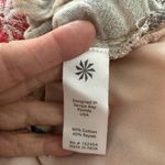 Kyla Seo Pink Gray Embroidered Sleeveless Plaid Top Western Cowgirl Boho Cottage Photo 6