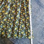 ASOS DESIGN Flippy Short with Drawcord in Ditsy Floral Blue Yellow US Size 4 Photo 5