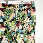 Avenue  Plus Size 24 Capri Pants Tropical Print‎ Green Floral High Rise 1523 Photo 7