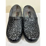 Grey's Anatomy Women's Clogs Size 9.5M Black & Silver Photo 2