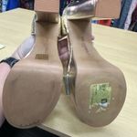 Karl Lagerfeld Paris Women's Anisha Ankle-Strap Platform Sandal Gold Size 7 NWOT Photo 8