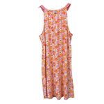 Cabana‎ Life Pink Orange Floral Sleeveless Stretch Dress Size LARGE Pockets Photo 8