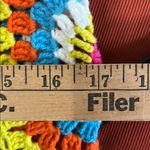 SEMS EYES NEW YORK CROCHETED TOP Cute Summer Top, Granny Square, Festival Top Yellow Size undefined Photo 7