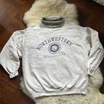 Vintage 90s Northwestern University Sweatshirt Turtleneck oversized Gear Green Size XL Photo 0