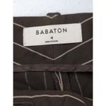 Aritzia  Babaton Olive Green & White Striped Modesto Pinstripes Pants Women's 4‎ Photo 11
