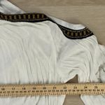 Free People  Embroidered Cold Shoulder Long‎ Sleeve Top Blouse Photo 4