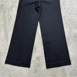 Everlane Wide Leg Jeans High Rise Button Fly Pockets in Black Size 29 Photo 8