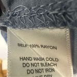 Shinestar  Casual Dress Drop Waist Crew Neck 3/4 Sleeve Womens Medium Blue Photo 5