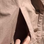 Capulet Tan Revolve Oversized Collared Button Up Utility Jacket Photo 6