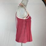 Superdry Vintage  Maroon and Cream Striped Halter Tank Photo 2