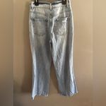 PacSun  Light Blue Distressed baggy wide leg Women Jeans Photo 3