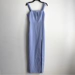 Aidan Mattox  Sleeveless Cutout Column Gown in Baby Blue, Size 4 NEW w/Tag $220 Photo 7