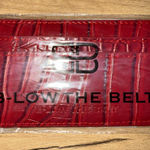 B-low the Belt  Los Angeles Red Croc‎ Print Card Holder Coin Wallet Case Photo 0