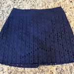 Maison Jules  Navy Blue Mini Skirt Photo 0