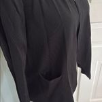 Gerard Darel  Elegant Black Women's Jacket Pockets Open Front 3 Small Photo 1