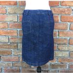 Venus Blue Jean Dark Wash Skirt New Without Tags Photo 2