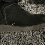 BEARPAW 🍒 BLACK SUEDE MAXINE SLIP ON FAUX FUR LINED BOOTIES SIZE 10🍒 Photo 4