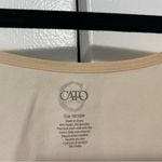 Cato EUC  Cream Colored Camisole Size 18/20W Photo 1