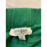 Umgee Pants Womens Size Medium Pull On Moto Skinny Zip Ankle Green Stretch Photo 4