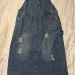 Amazon  Blue Denim Midi Dress Photo 0