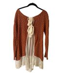 A’reve sweater rust color size small Orange Photo 1