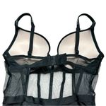 Victoria's Secret Victoria’s Secret Black Subtle Shine Push Up Teddy One Piece Womens XS Photo 5